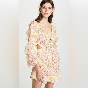 ZIMMERMANN Goldie Spliced Dress in Spliced Size 1 (S)
